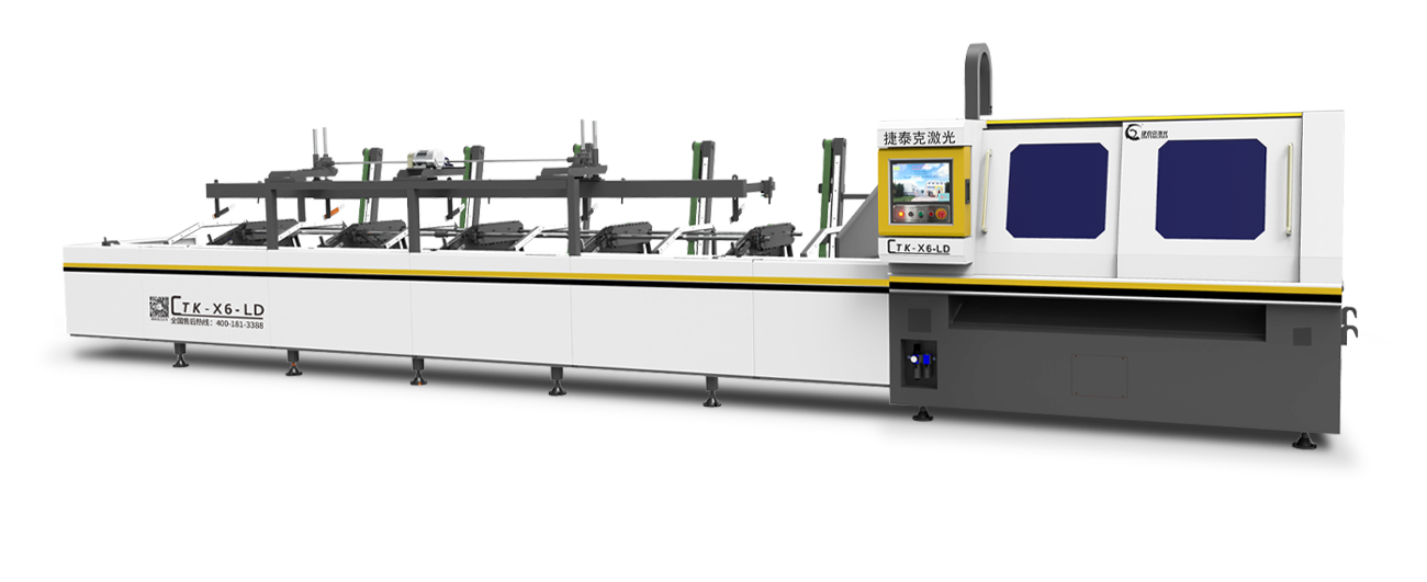 圆管高速切断重型激光切管机